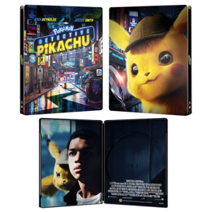 detective pikachu 4K steelbook visuel produit