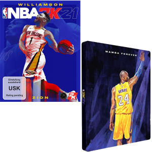 nba 2K21 steelbook ps5 visuel produit