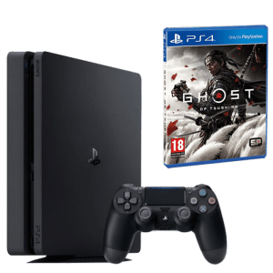 pack ps4 slim standard avec ghost of tsushima offert