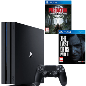 ps4 pro avec 2 jeux offerts predator last of us 2