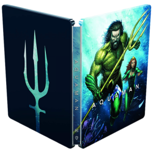 Aquaman Blu Ray 4K Steelbook viseul produit