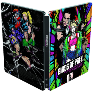 Birds of Prey et la fantabuleuse Histoire de Harley Quinn 4K blu ray SteelBook visuel produit