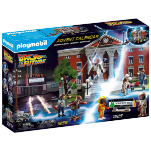 Calendrier de l'Avent Retour vers le Futur Playmobil visuel produit