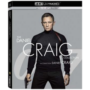Coffret James Bond 4K Collection Daniel Craig 4 films visuel produit