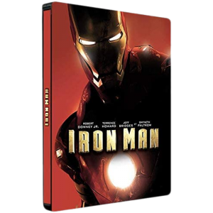 Iron Man Blu Ray 4K Steelbook visuel produit