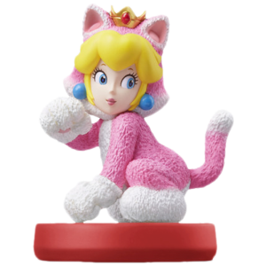 amiibo peach chat cat visuel produit