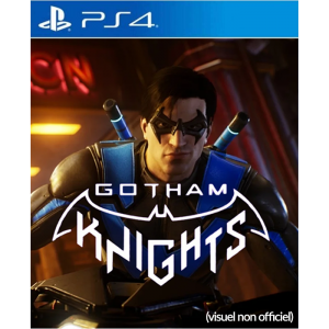 gotham knights ps4 visuel produit provisoire non officiel