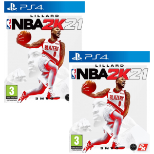 pack 2 jeux nba 2K21 ps4