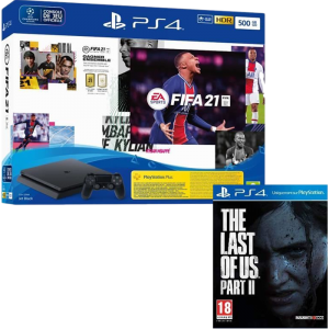 pack ps4 slim fifa 21 the last of us part 2 visuel produit