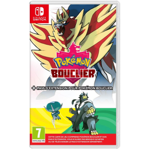 pokemon bouclier pass d'extension switch visuel produit