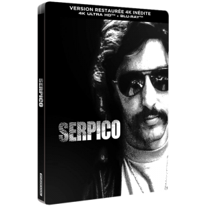 serpico blu ray 4K visuel produit