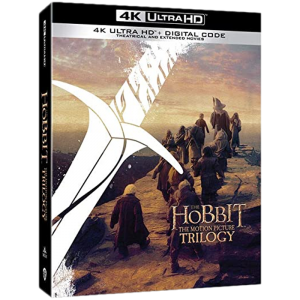 Coffret Trilogie Le Hobbit en Blu Ray 4K edition standard us visuel produit