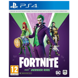 Fortnite Pack Dernier Rire PS4 visuel produit