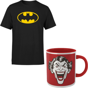 Lot T-Shirt Batman + Mug Joker