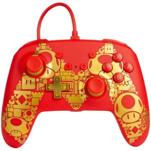 Manette filaire switch golden mario visuel produit