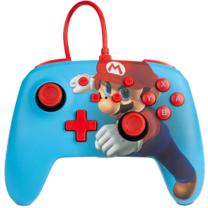Manette filaire switch mario punch visuel produit