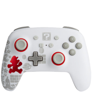 Manette sans fil switch running mario néon visuel produit