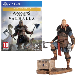 assassin's creed valhalla gold ps4 avec figurine visuel produit