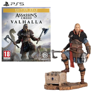 assassin's creed valhalla gold ps5 avec figurine visuel produit