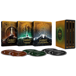 coffret blu ray 4k steelbook version longue hobbit visuel produit