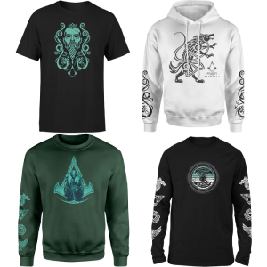 collection vetemens assassin's creed valhalla visuel produit