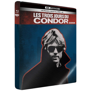 steelbook les trois jours du condor visuel produit 4K blu ray
