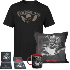 lot gremlins t-shirt mug dessous de verres coussin visuel produit