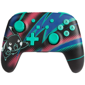 manette sans fil switch néon pikachu