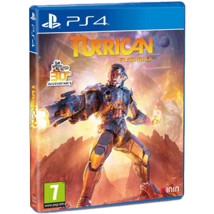 turrican flashback visuel produit ps4