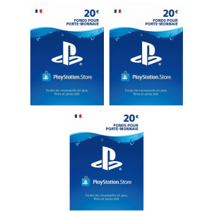 visuel produit cartes PSN 20 euros