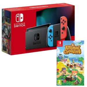 visuel produit switch néon animal crossing