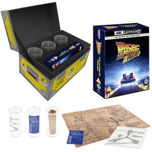 coffret 4K collector retour vers le futur plutonium visuel produit