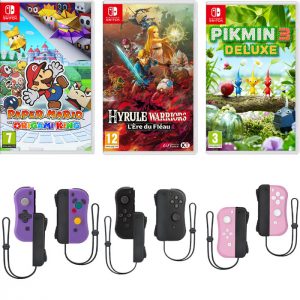 promo auchan manette iicon jeux switch Aout 2021
