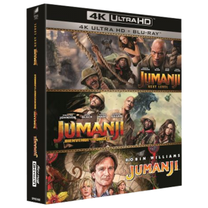 jumanji 4K trilogie visuel produit