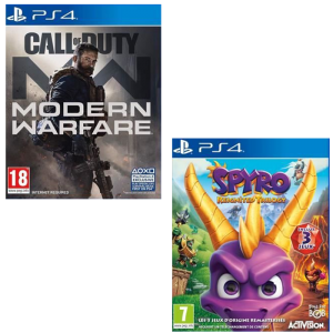 pack cod modern warfare spyro trilogy ps4