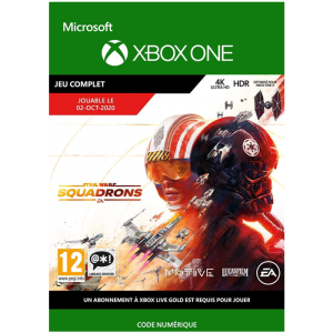 star wars squadrons xbox one dématérialisé pas cher visuel produit