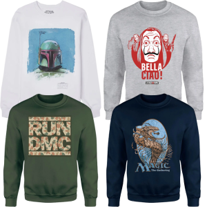 Promo sweat Zavvi visuel produit