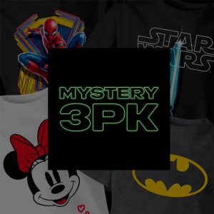 lot t-shirt mystere pour enfant