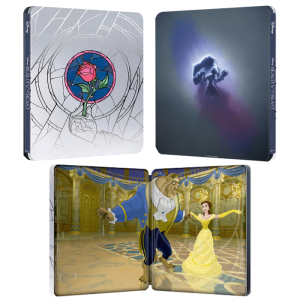 blu ray 4K steelbook belle et la bête dessin animé visuel produit