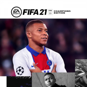 fifa 21 champions ps4 dematerialise visuel produit