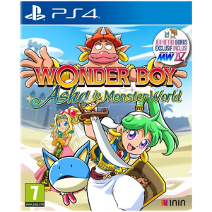 wonder boy asha ps4 visuel produit