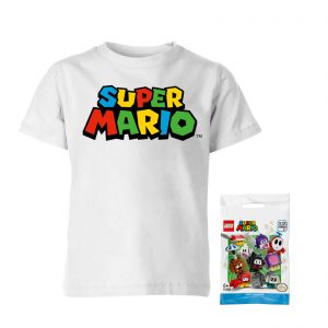 Lot t shirt super mario lego