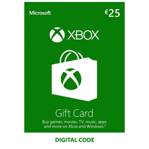 carte xbox 25 euros visuel produit