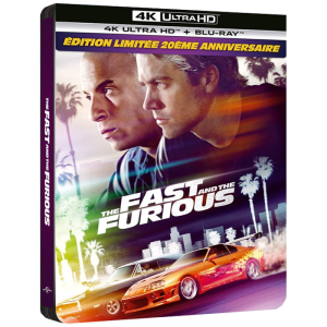 fast and furious 4k steelbook visuel produit