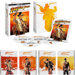indiana jones integrale 4k steelbook visuel produit