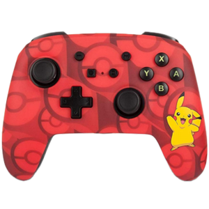 manette filaire pikachu pokémon pour switch