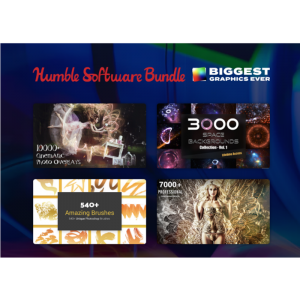 pack photo montage humble bundle visuel produit