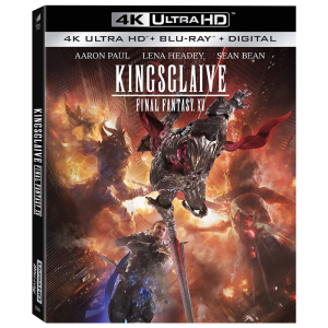 Final Fantasy KingsGlaive Blu Ray 4K visuel produit