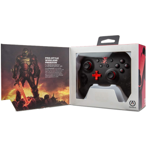Manette sans Fil Améliorée Doom Slayers Club Switch package visuel produit