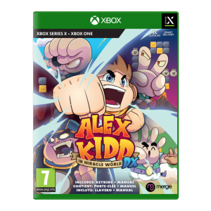 alex kidd miracle world dx xbox jaquette visuel produit